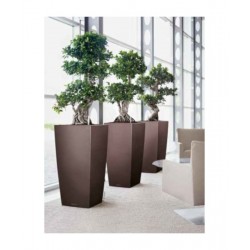 CUBICO Premium 40 Αυτοποτιζόμενες Πλαστικές Γλάστρες Lechuza