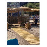 Ξύλινος Διάδρομος Παραλίας 120cm Ξύλινοι Διάδρομοι Παραλίας 120cm | Εξοπλισμός Παραλιών