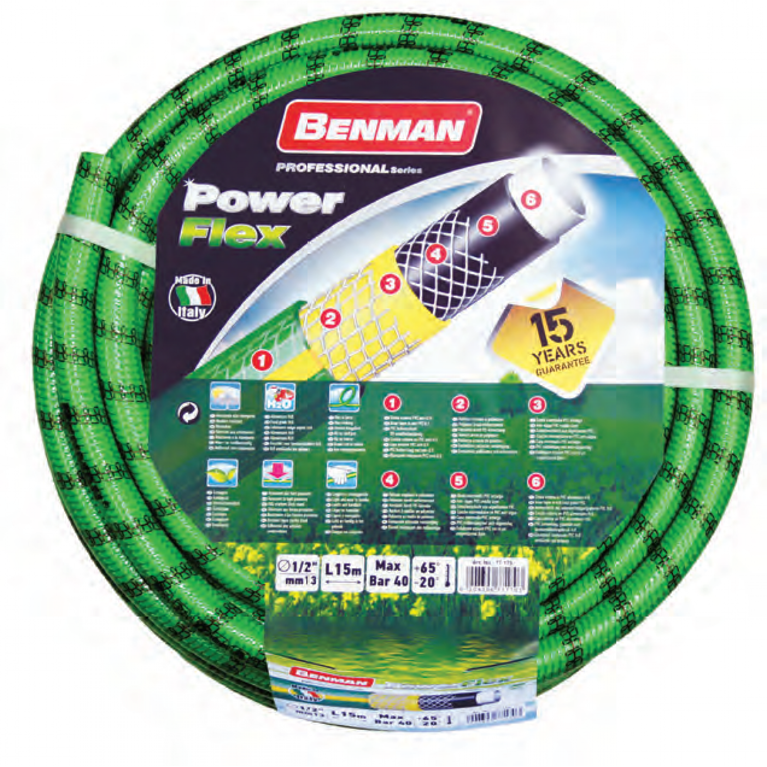 Hose POWER-FLEX-1-2-15m | kipogeorgiki.live