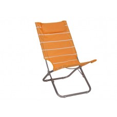 Beach Chair without Armrests Orange 50x55x(H)72cm