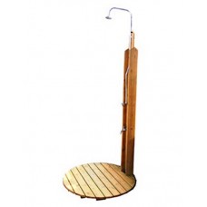 Ξύλινη Ντουζιέρα Παραλίας 210cm(Υ) x Ø100cm | Κηπογεωργική