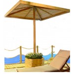 Ξύλινη Ομπρέλα Παραλίας 240(Υ) 210 x 210cm Ξύλινη Ομπρέλα Παραλίας 240(Υ) 210 x 210cm | kipogeorgiki.live