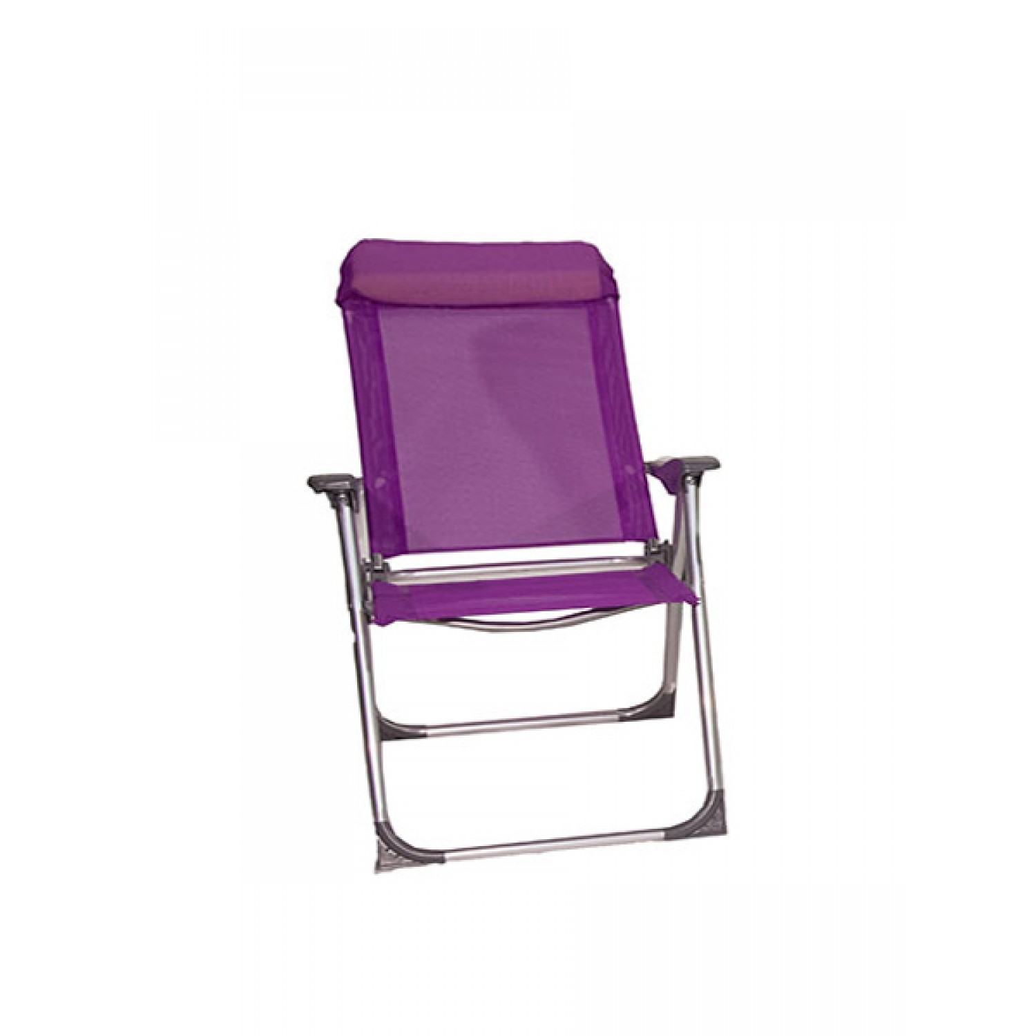 Aluminum Armchair High Back 5 Positions Μauve Color 61x62x(H)104cm |kipogeorgiki.live Aluminum Armchair High Back 5 Positions Μauve Color 61x62x(H)104cm |kipogeorgiki.live