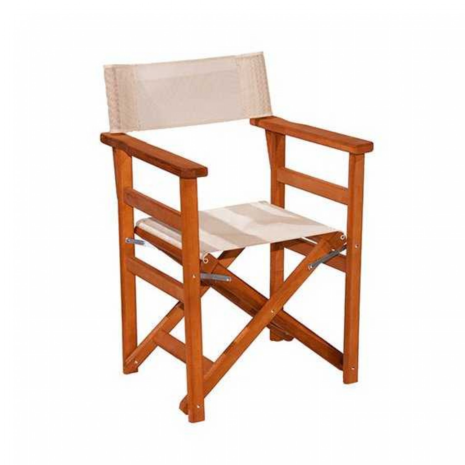 Director Armchair Beech Honey 53x57.5x(H)86cm Director Armchair Beech Honey 53x57.5x(H)86cm | Kipogeorgiki