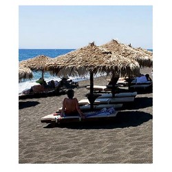 Ομπρέλα Ίβιζα με Πλεκτό Φοινικόφυλλο Ø200cm 