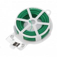 Plant Binder Wire 50m in Roll Green | Kipogeorgiki