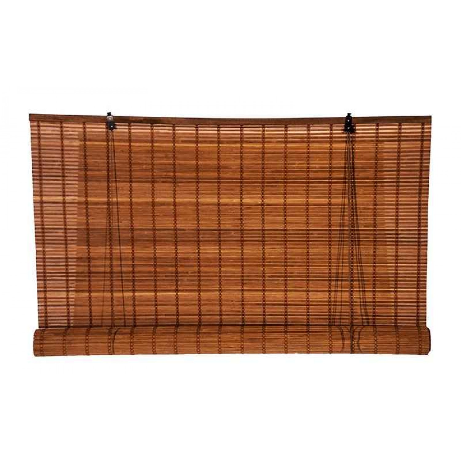 Bamboo Roller Blind Brown with Roll-Up 120x(H)220cm Bamboo Roller Blind Brown with Roll-Up 120x(H)220cm | Kipogeorgiki