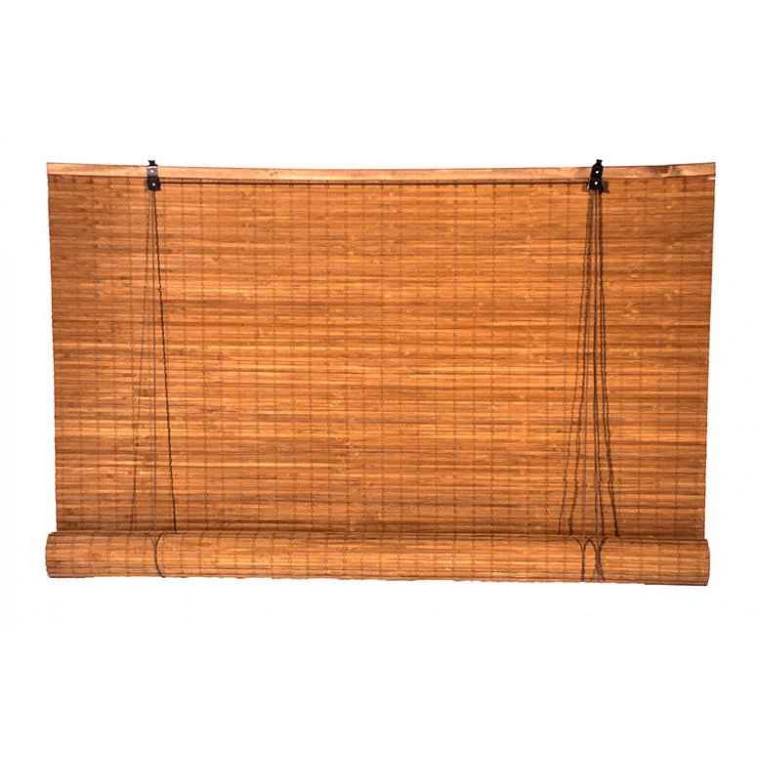 Στόρι Μπαμπού Καρυδί 100% Κάλυψη 100x(Υ)220cm Roll-Up Στόρι Μπαμπού Καρυδί Ρολό 100% Κάλυψη με Ρολ-απ 100x(Υ)220cm - Στόρια Πλήρους Κάλυψης