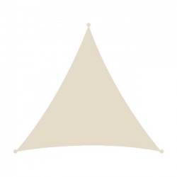 Shade Sail Triangle Ecru 230gsm 5x5x5m | Kipogeorgiki