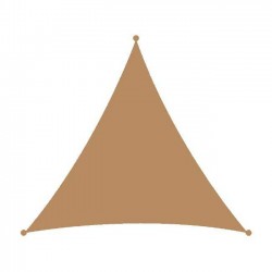 Shade Sail Triangle Sand 230gsm 5x5x5m | Kipogeorgiki