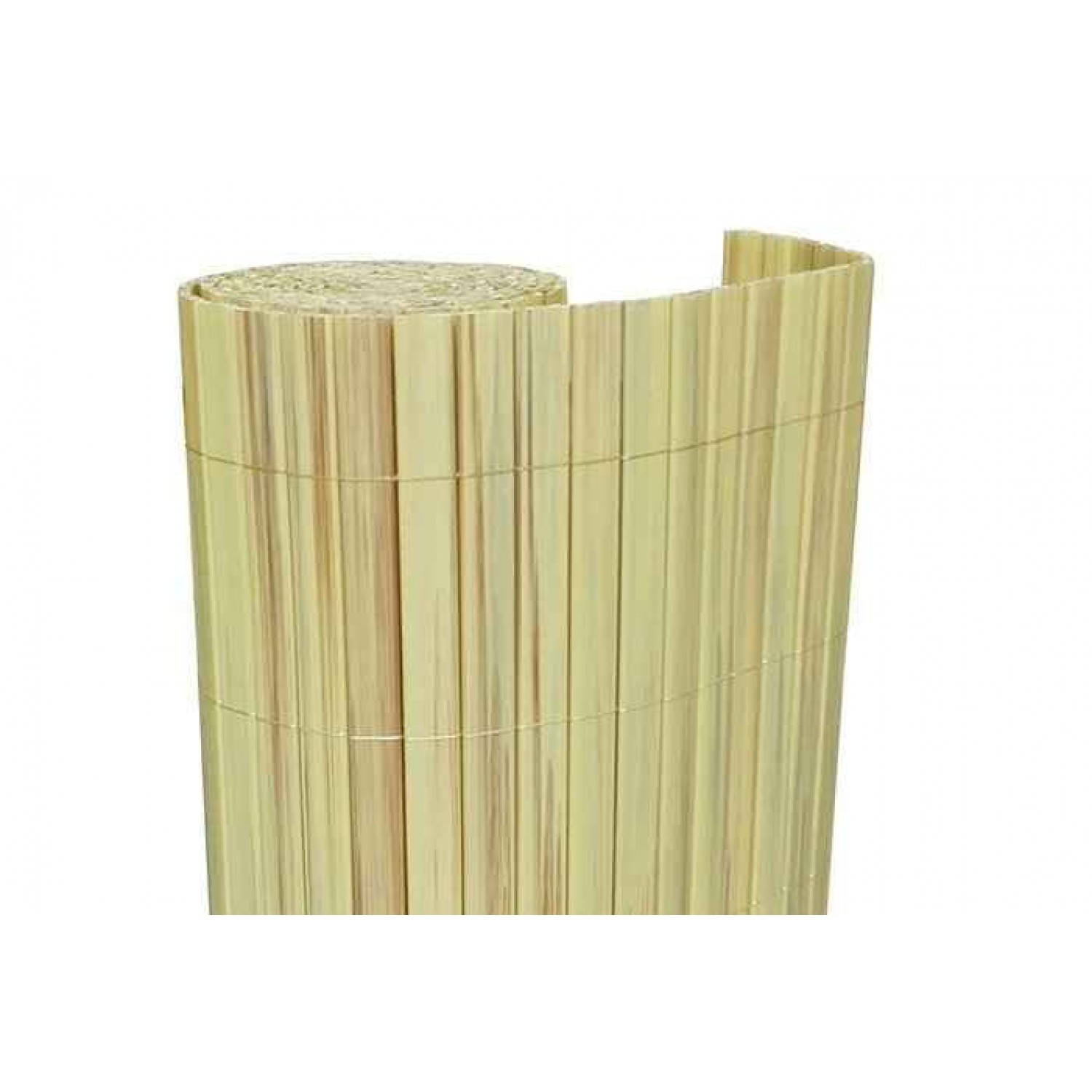 Καλαμωτή PVC 20mm/100(Υ)x500cm Κίτρινο Χρώμα Διπλής Όψης