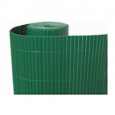 Καλαμωτή PVC 100(Υ)x300cm Πράσινο Σκούρο Διπλής Όψης
