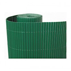 Καλαμωτή PVC 100(Υ)x300cm Πράσινο Σκούρο Διπλής Όψης