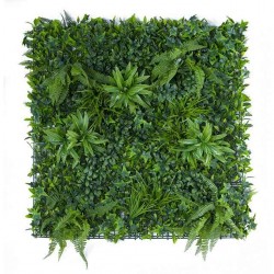 Synthetic Green Wall Tile PREMIUM 100x100cm | Kipogeorgiki
