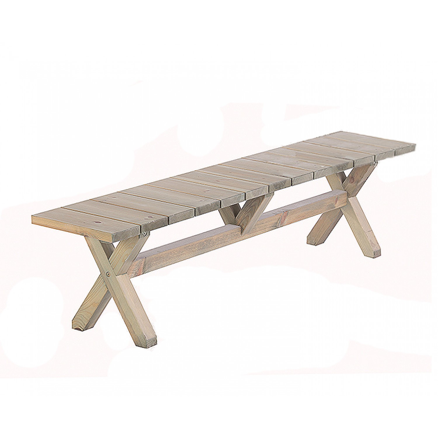 Ξύλινος Πάγκος Βικτώρια 45(Y) x 35 x 180cm - Έπιπλα Κήπου-Ξύλινοι Καθιστικοί Πάγκοι