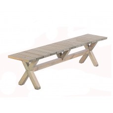 Ξύλινος Πάγκος Βικτώρια 45(Y) x 35 x 180cm - Έπιπλα Κήπου-Ξύλινοι Καθιστικοί Πάγκοι