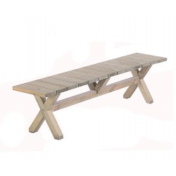 Ξύλινος Πάγκος Βικτώρια 45(Y) x 35 x 180cm - Έπιπλα Κήπου-Ξύλινοι Καθιστικοί Πάγκοι