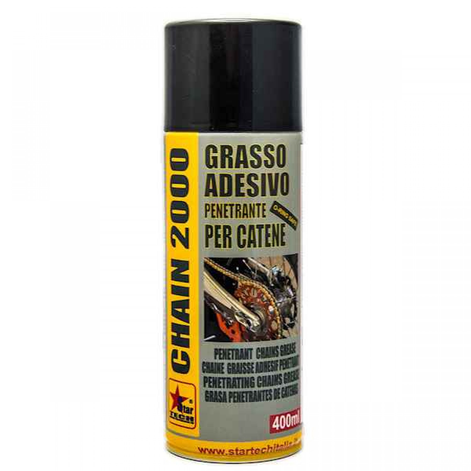 Σπρέι Γράσο Λίπανσης Αλυσίδας Chain 2000 400ml STARTECH Σπρέι Γράσο Λίπανσης Αλυσίδας Chain 2000 400ml STARTECH - Γράσα Λιπαντικά Αλυσίδων