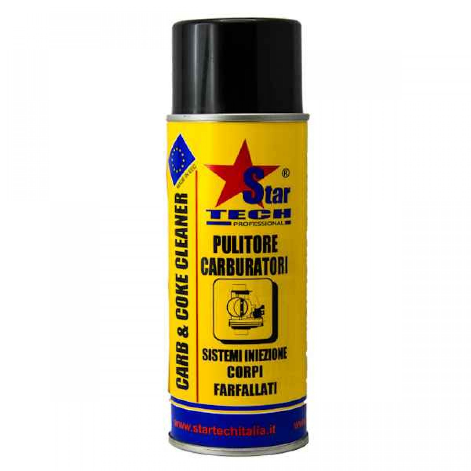 STARTECH Valve - Carburetor Cleaning Spray 400ml STARTECH Valve - Carburetor Cleaning Spray 400ml - Professional Machinery-Tool Sprays