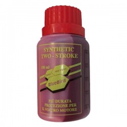 BLUE BIRD 100ml Synthetic Oil For 2-Stroke Engines - Professional Mixing Oils with Measuring Bottle