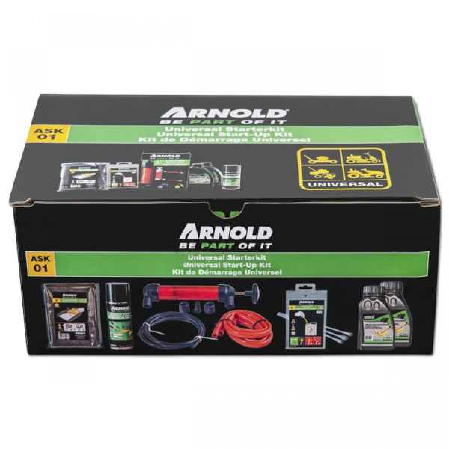 ARNOLD Universal Starter Kit of Lawn Mowers & Tractors ARNOLD Universal Starter Kit of Lawn Mowers & Tractors - Lubricants & Asseccories