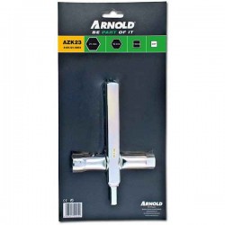 ARNOLD 13-16-19-21mm-3/8" Multi-Spark Wrench - Spark Plug Sockets