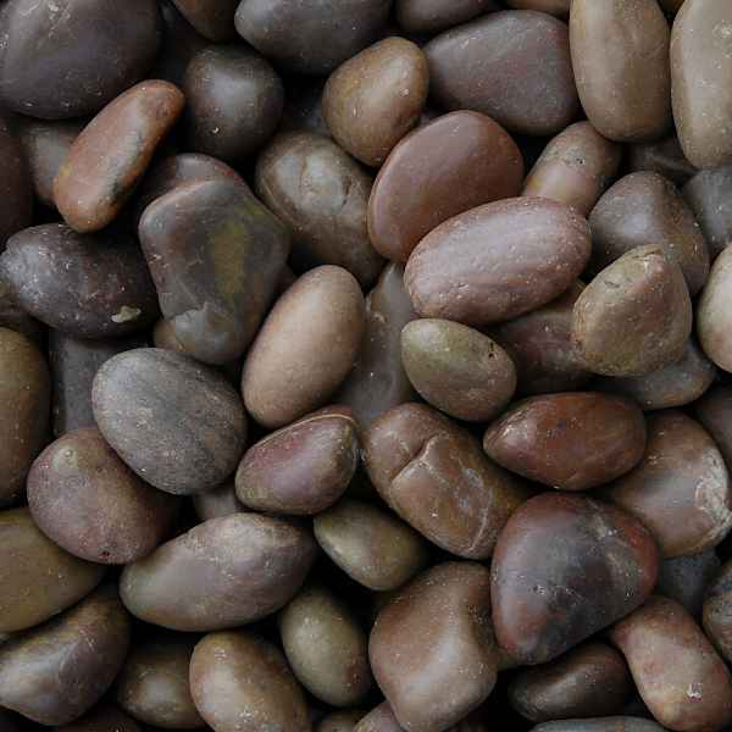 Γυαλισμένο Βότσαλο Κόκκινο (2-4)cm-(4-8)cm 20kg Σάκος (Bag) - Γυαλισμένα-Επεξεργασμένα & Φυσικά Βότσαλα-Κροκάλες