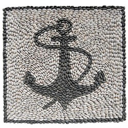 Pebble Mosaics in Net S3 Anchor - Decoration