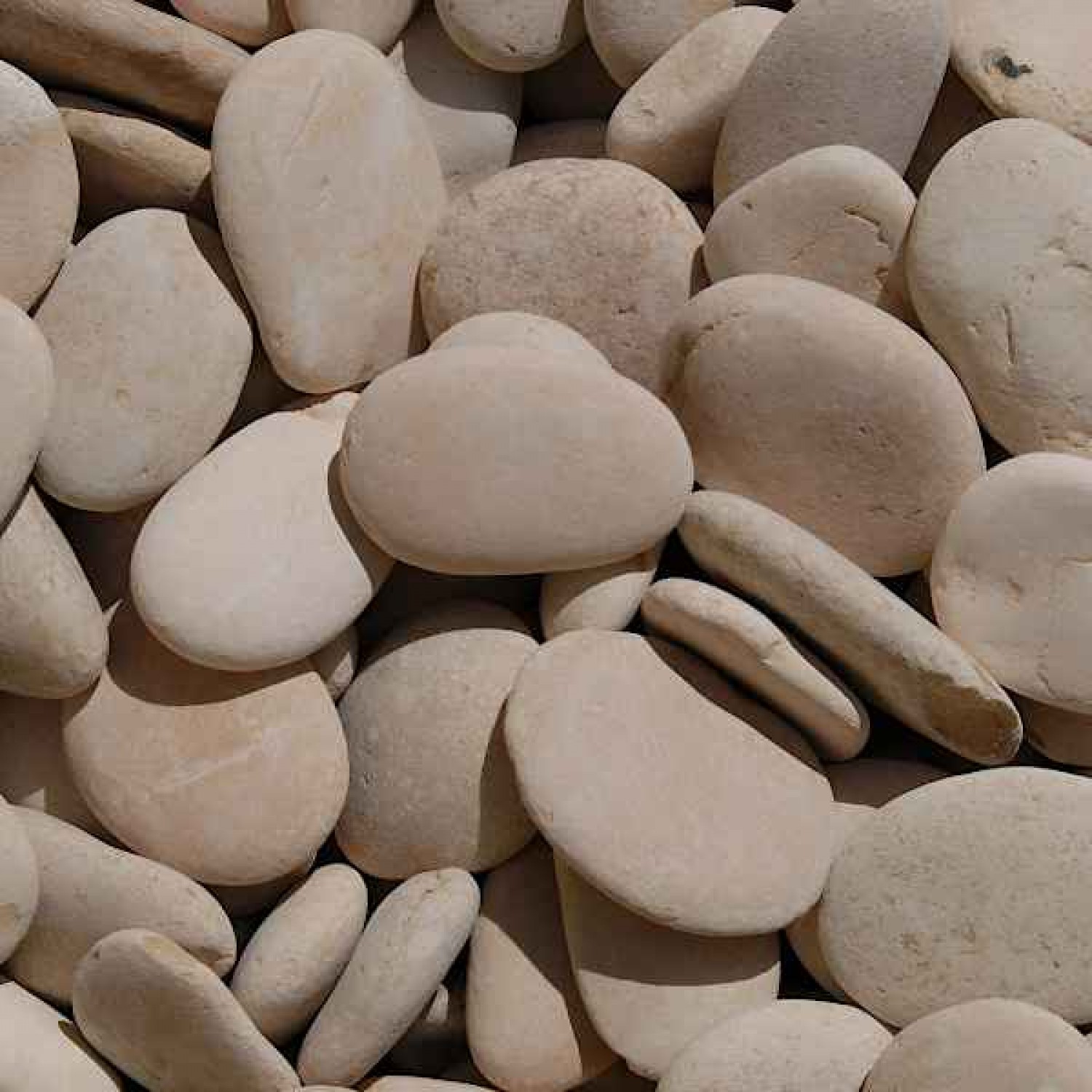Βότσαλο Πλακέ Ροζ (3-5)cm 20kg Σάκος (Bag) - Επεξεργασμένα & Φυσικά Επίπεδα Βότσαλα-Κροκάλες