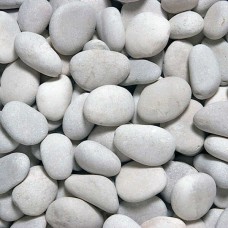 Λευκό Ποτάμιο Επιλεγμένο Βότσαλο (3-5)cm - 20kg