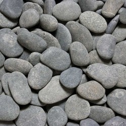 Hand Selected Black River Pebble (3-5)cm - 20kg