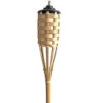 Woven Bamboo Torch 180cm TIKI Brand | Outdoor Goods