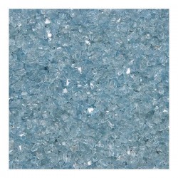 Glass Light Blue Gravel for Garden & Indoor Decoration