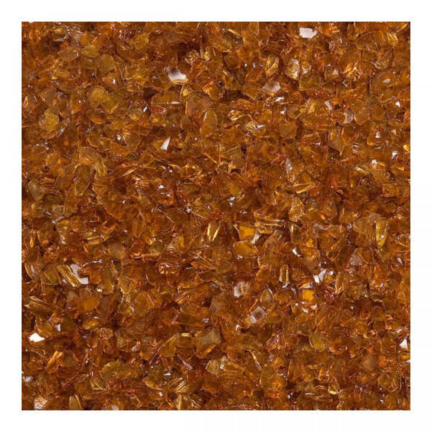 Glass Amber Gravel for Garden & Indoor Decoration Glass Amber Gravel for Garden & Indoor Decoration