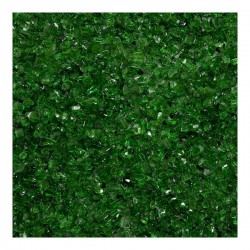 Glass Green Gravel for Garden & Indoor Decoration