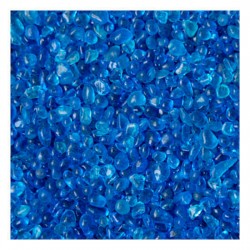 Glass Blue Beads 1kg (3-6mm)-Garden-Indoor Decoration