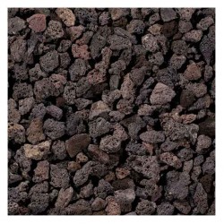 Lava Black Gravel Mineral 12kg Bag (10-15mm) - Decorative Gravels for Garden & Landscape