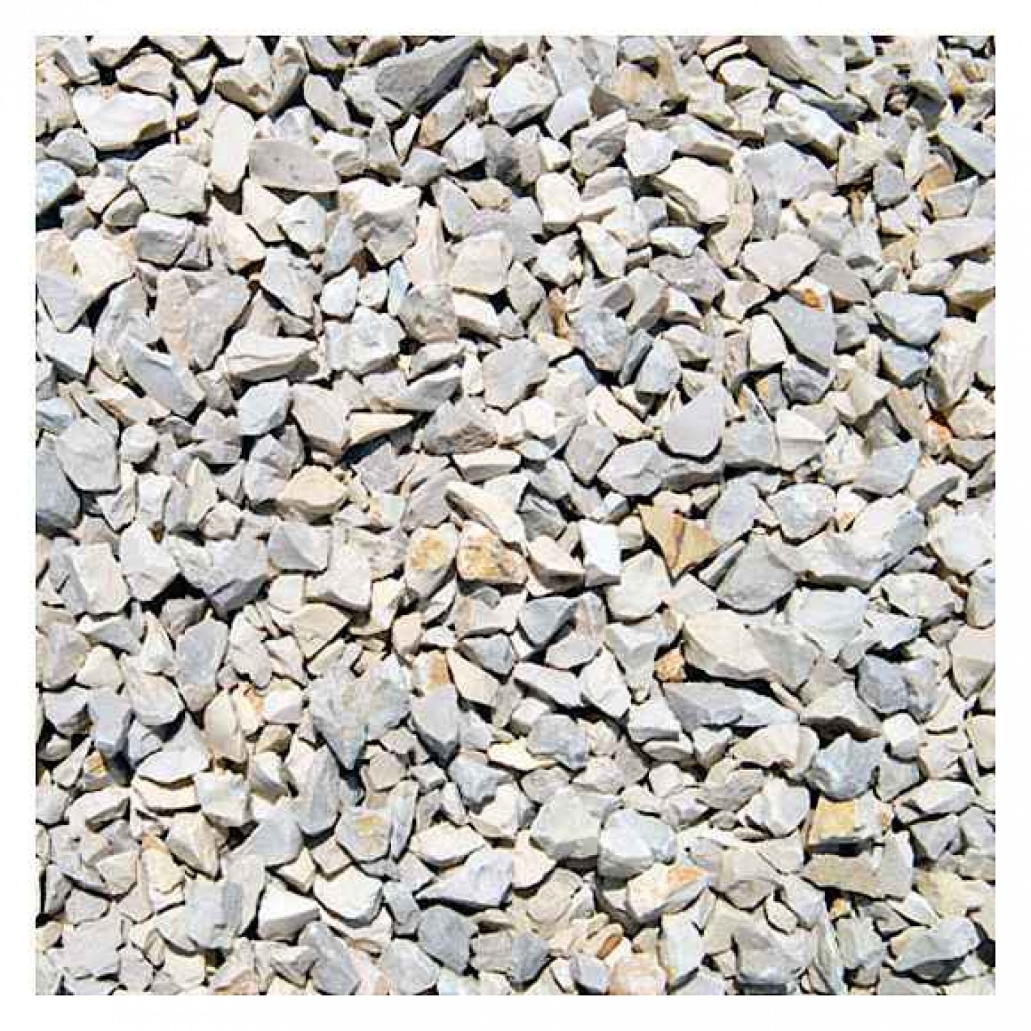 Beige Gravel Mineral 1100kg Big Bag - Gravels Beige Gravel Mineral 1100kg Big Bag - Decorative Gravels for Garden & Landscape