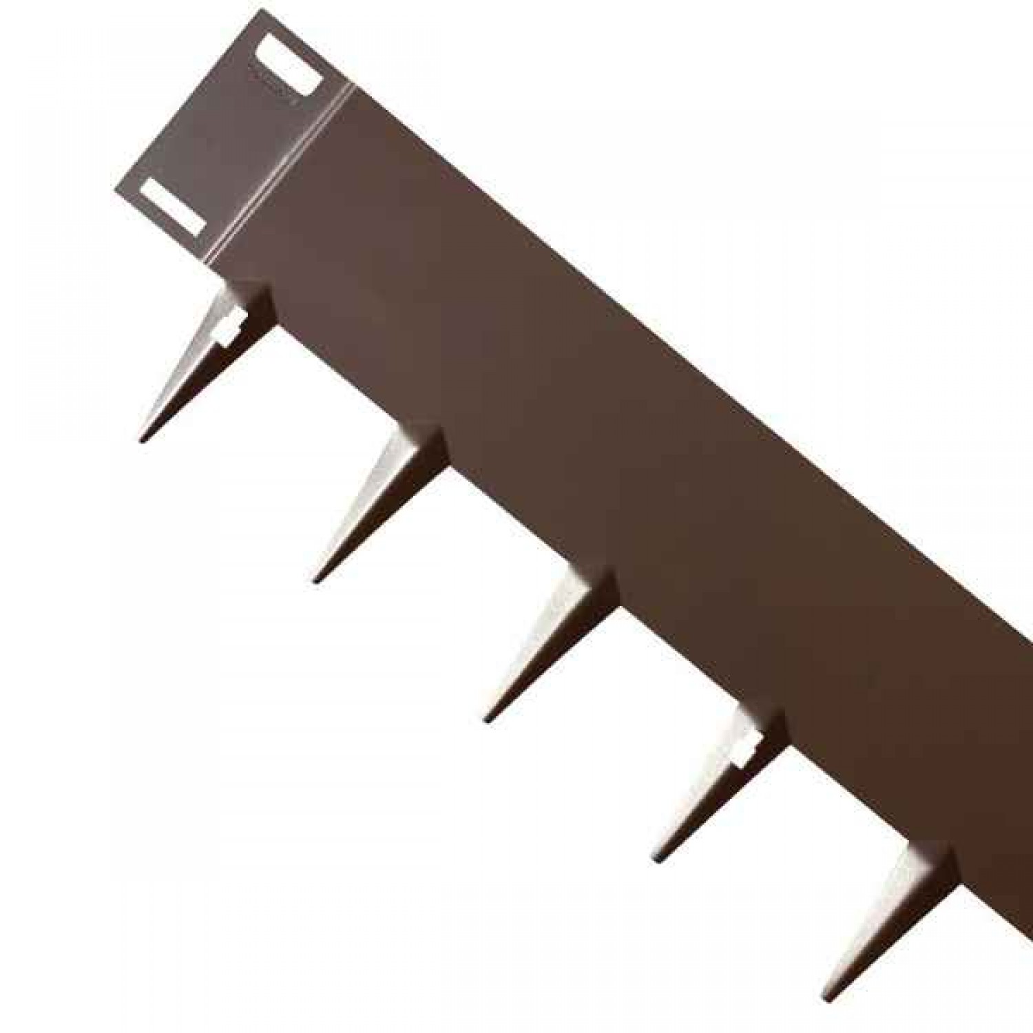 CORE Edge Flexible Brown Galvanized Steel Garden Edging (H)100x1075mm ECCO - Weathering Steel Flexible Border for Gardens