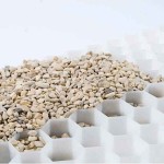ECCOgravel Grids-Panels 120x80x2cm HDPE with Geotextile by ECCO - Stabilizers for Pebbles & Gravels