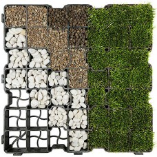 Grass & Gravel Pavers 50x50x3cm-Porous Grids TerraDall® EMG - Stabilizers for Grasses & Gravels