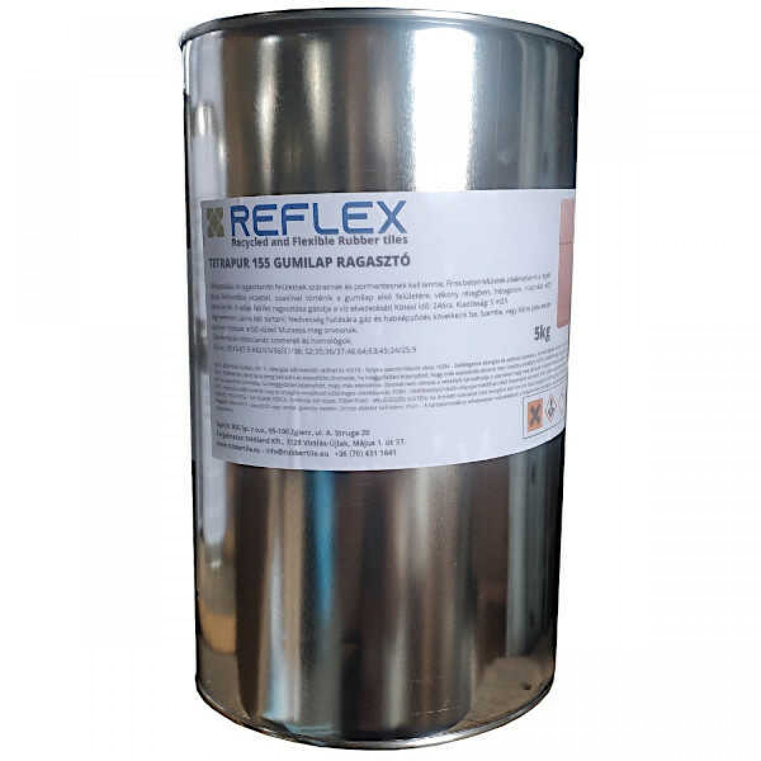 Glue For Rubber Tiles 5Kg REFLEX - Floor Adhesives Glue For Rubber Tiles 5Kg REFLEX