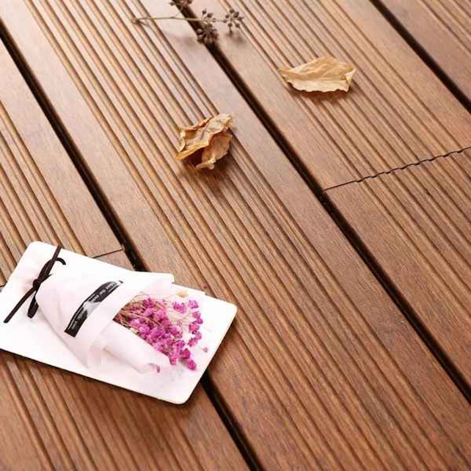 Bamboo Καφέ Δάπεδο Εξωτερικού Χώρου 2x14x185cm - REBO - Μπαμπού Δάπεδα-Ντεκ Εξωτερικών Χώρων