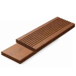 Bamboo Καφέ Δάπεδο Εξωτερικού Χώρου 2x14x185cm - REBO - Μπαμπού Δάπεδα-Ντεκ Εξωτερικών Χώρων
