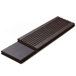 Bamboo Ανθρακί Δάπεδο Εξωτερικού Χώρου 2x14x185cm-REBO - Μπαμπού Δάπεδα-Ντεκ Εξωτερικών Χώρων