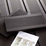 Bamboo Ανθρακί Δάπεδο Εξωτερικού Χώρου 2x14x185cm-REBO - Μπαμπού Δάπεδα-Ντεκ Εξωτερικών Χώρων