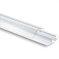 Polycarbonate Connector H 4-6-10-16mm - 600cm - Connection Systems for Polycarbonate Sheets