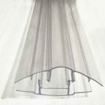 Polycarbonate Connector H 4-6-10-16mm - 600cm Polycarbonate Connector H 4-6-10-16mm - 600cm - Connection Systems for Polycarbonate Sheets