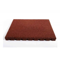 Δάπεδα Ασφαλείας Κόκκινου Χρώματος 25mm/50 x 50cm | Κηπογεωργική