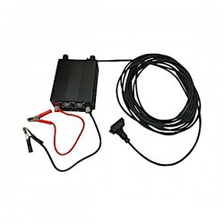 12m Cable with Inverter for Connection to Car Battery or Generator with Dynamo & Voltage Stabilizer